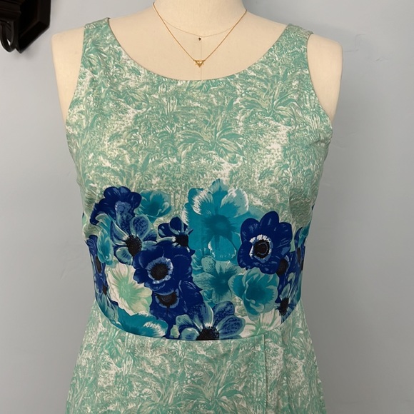JOIE Floral Flower Printed Sleeveless Shift Dress - Size Small - Picture 2 of 15
